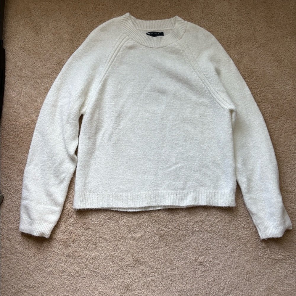 ASOS Cream Sweater Cozy Knitwear